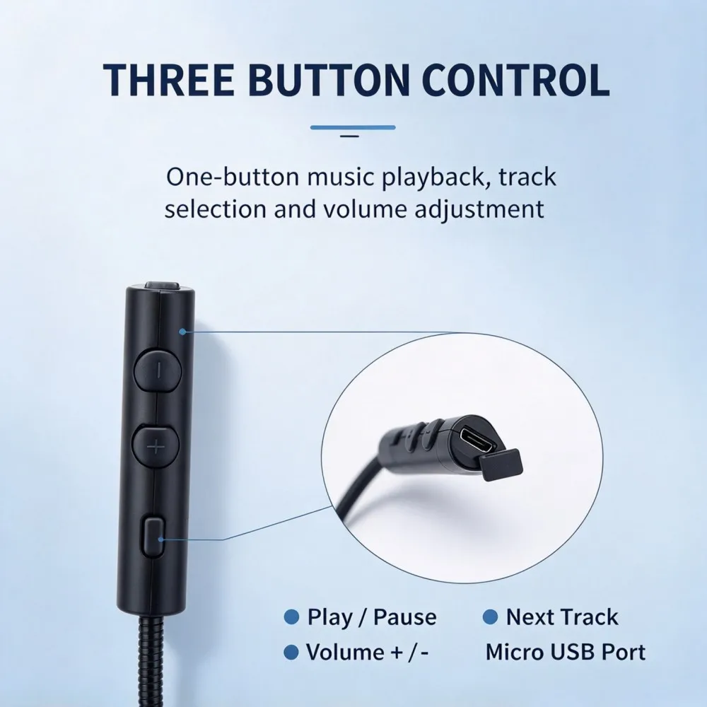 Motorbike Riding Bluetooth Helmet Headset Hands‑Free Call Stereo Speaker With Microphone Voice Assistant Helmet Accessory