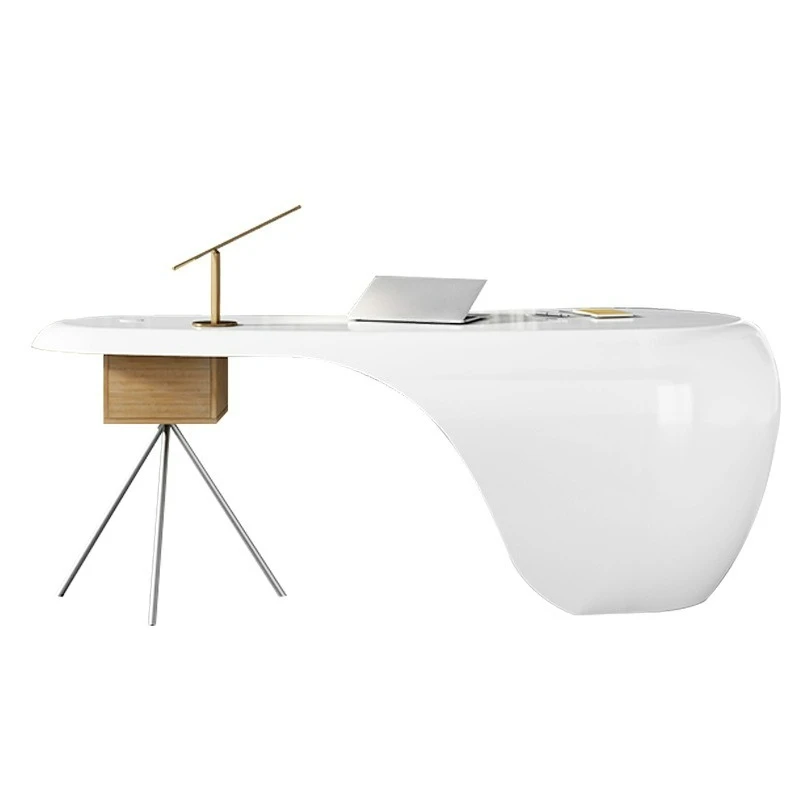 

Creative intelligent office furniture general manager table desk single boss table combination paint furniture