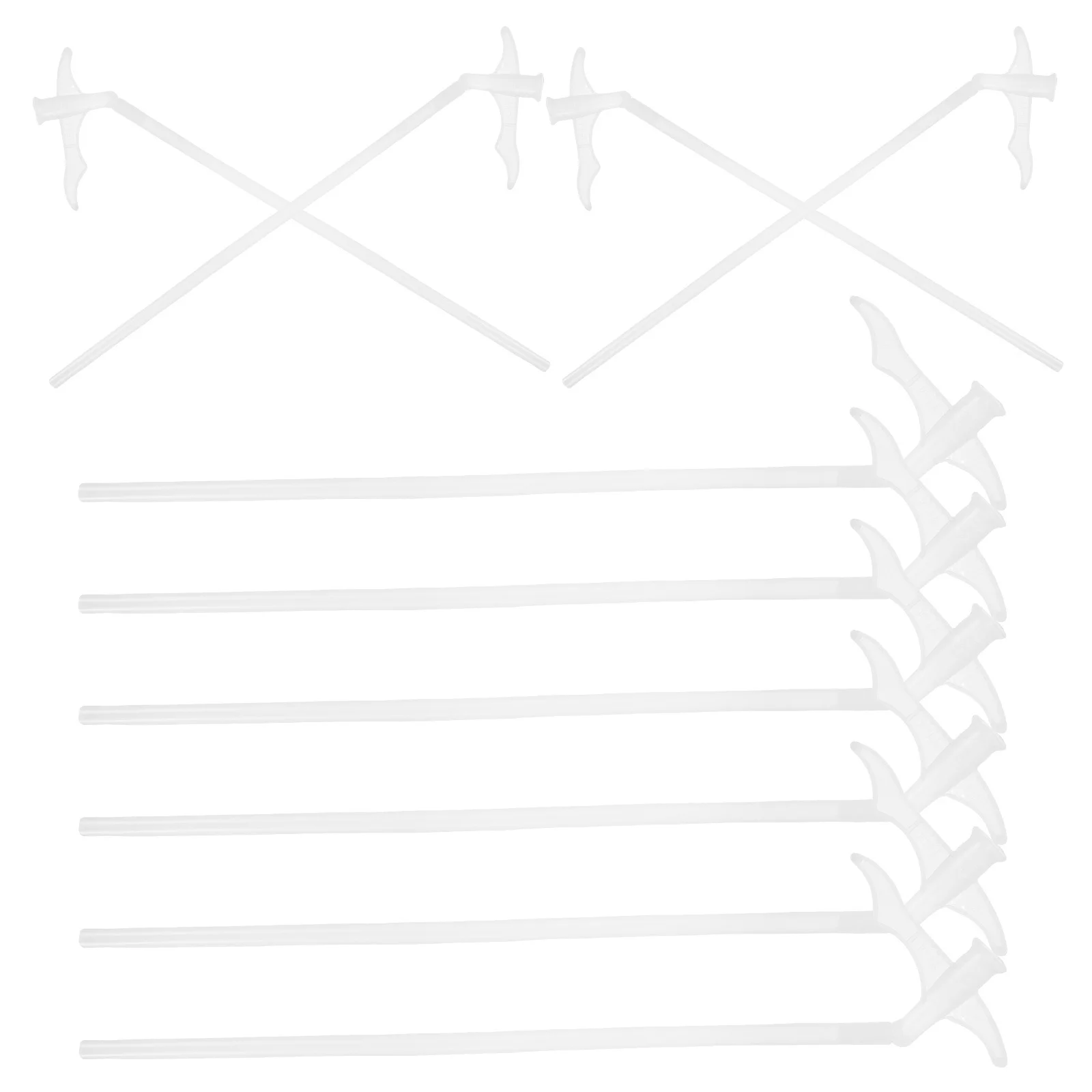 

10Sets Foam Adhesive Pe Tube Precision Nozzle Extended Reach Gap Filling Waterproof Sealant Construction Home Improvement