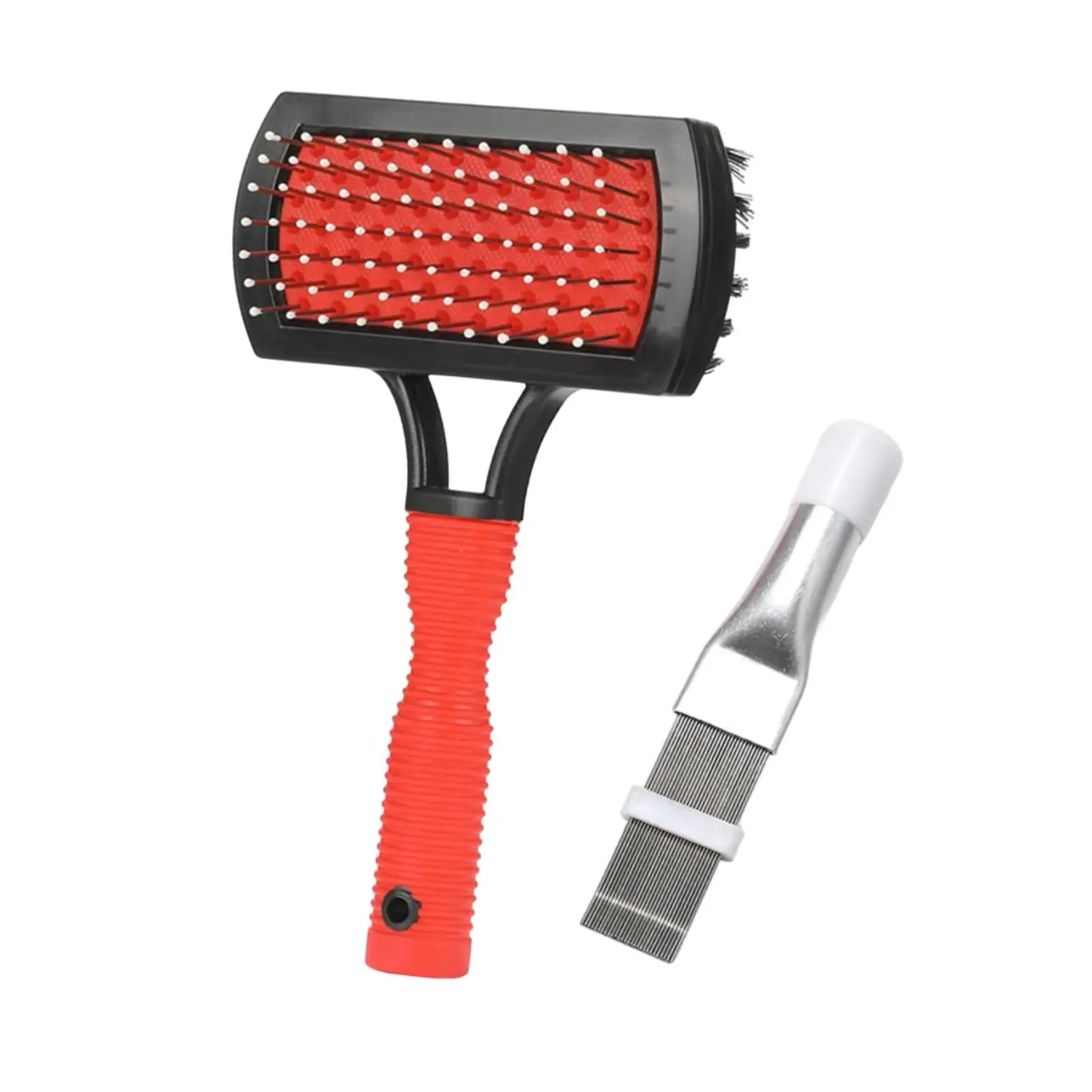 Air Conditioner Cleaning Brushes Fin Comb Brush Nonslip Handle Supplies Coil