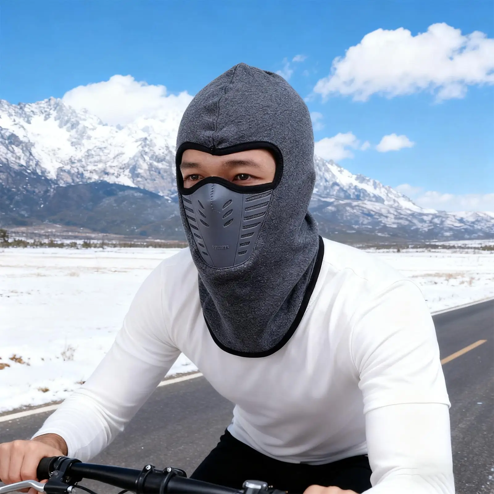

Face Cover For Motorcycle Riding Windproof Elastic Warm Protector Scarf Winter Ski Face Cover Headwear For Fishing Cycling