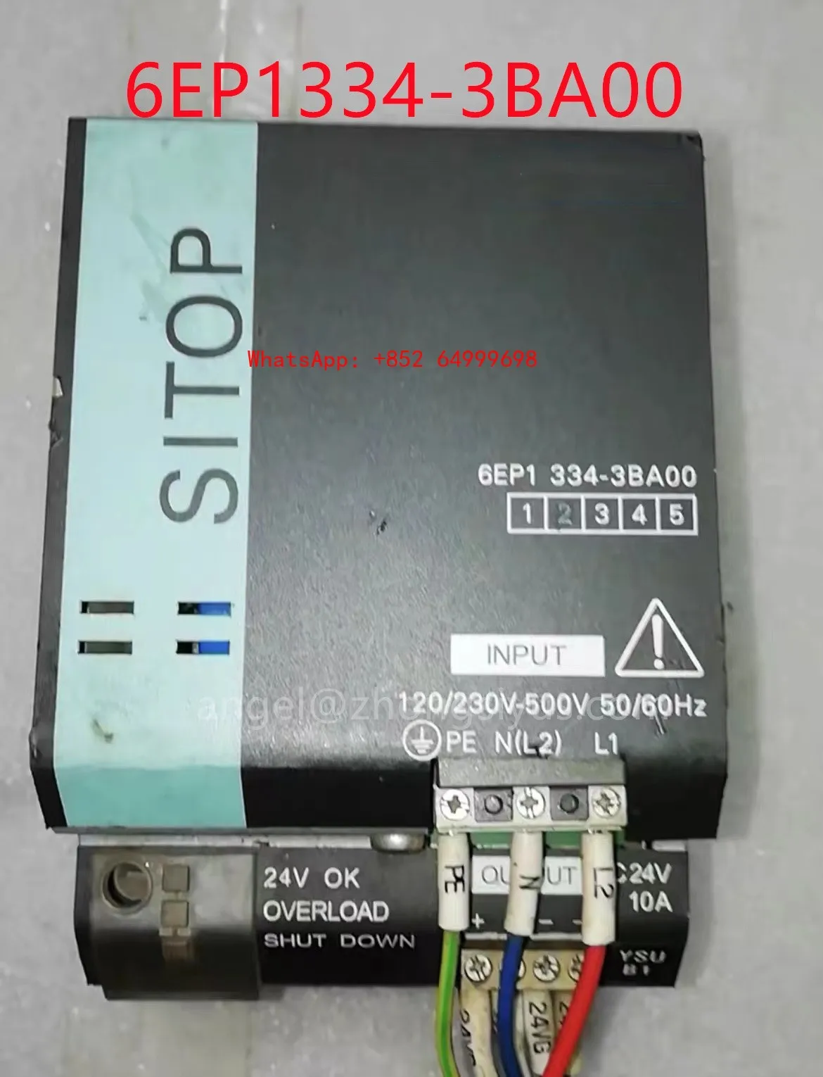 

6EP1334-3BA00 SITOP PSU200M 10 A Stabilized power supply