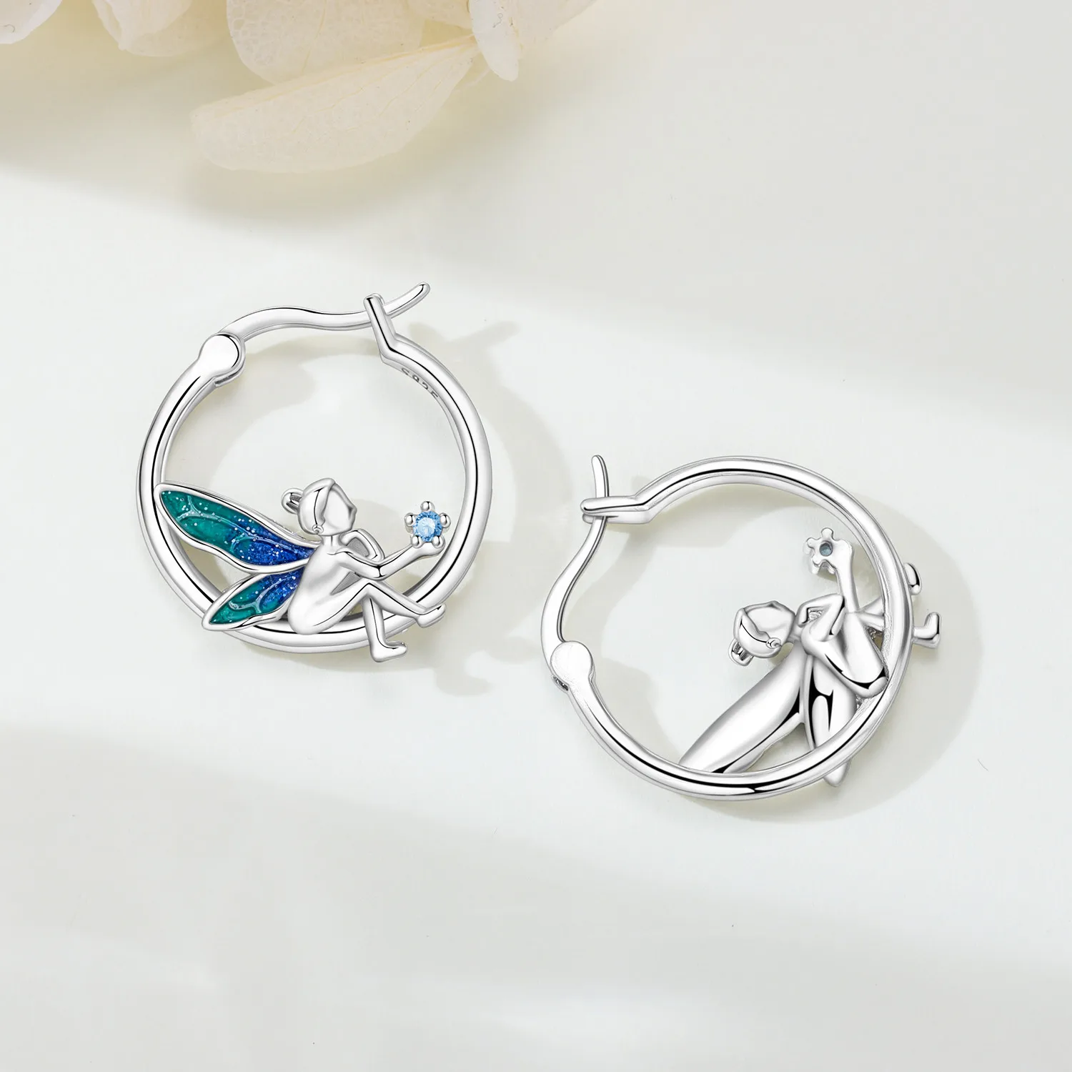 Natürliche Elemente 925 Sterling Silber Marienkäfer-Ohrringe Feiner Schmuck für Damen Geburtstagsgeschenke 2026 – Detail 25