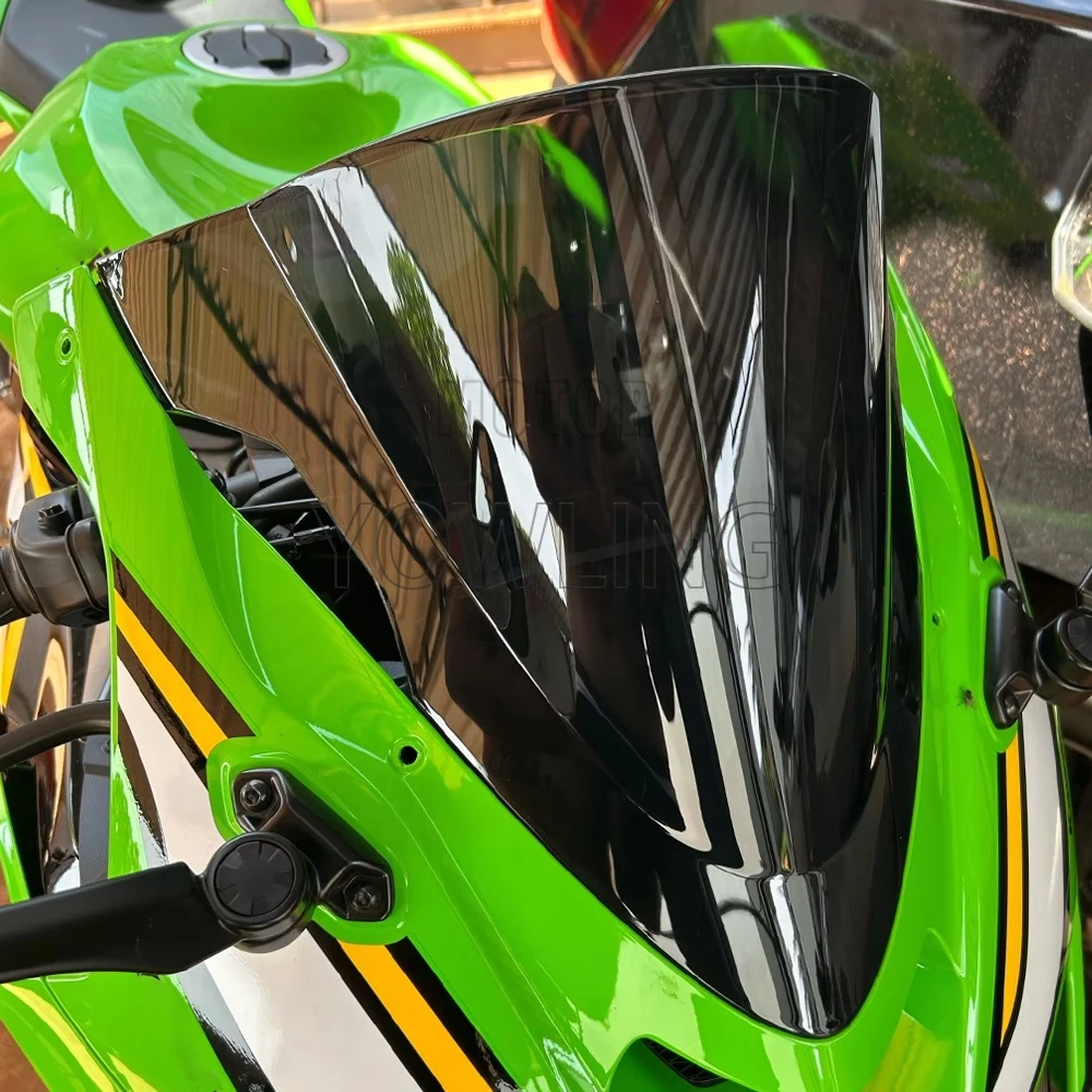 

FOR KAWASAKI Ninja ZX-6R ZX6R ZX 6R 2024 2025 2026 2027 Motorcycle Accessories Front Windshield Windscreen Wind Deflector shield