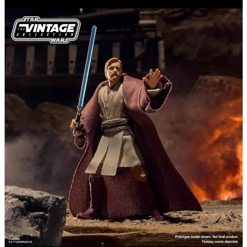 

Original Hasbro STAR WARS Obi-Wan Kenobi (Utapau) / Airborne Clone Trooper (212th Battalion) Action Figure Model