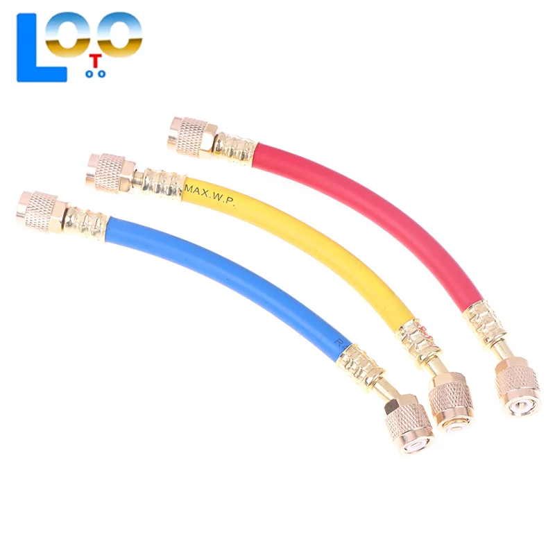 สายชาร์จสารทําความเย็น, 1/4 SAE ด้าย 800-4000PSI หลอดท่อ HVAC, สําหรับ Home Air Conditioner เครื่องทําความเย็นการบํารุงรักษา