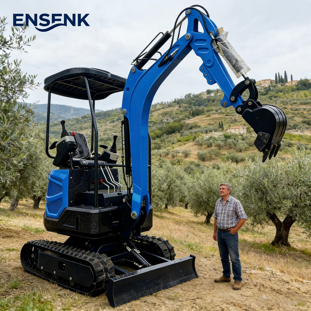 

Мини-экскаватор 1.0 тонны, дизельный двигатель, для строительства и сельского хозяйства, 1.0-1.8 тонны, Европа, EPA Euro 5, CE, прямые продажи с завода