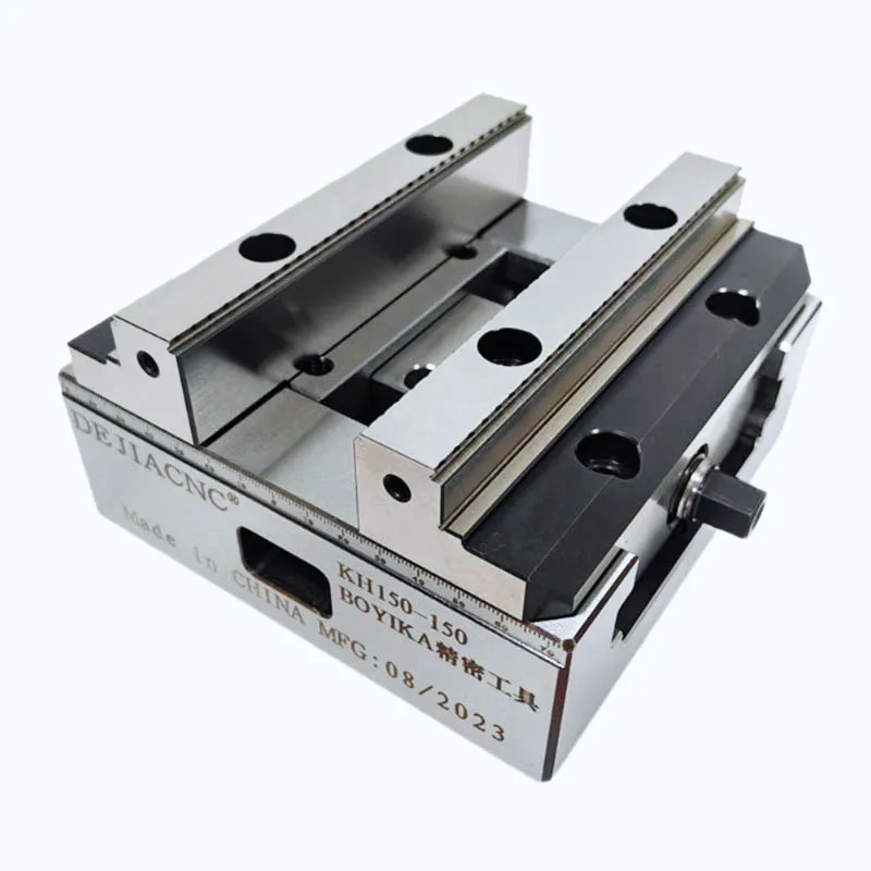 KH150-150 150mm Width Self Centering CNC Vise Precision Grinding Hardened Steel Vice