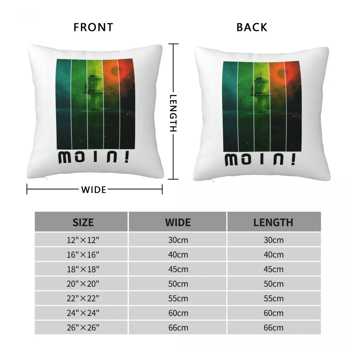 Northern Germany Square Pillowcase Polyester Linen Velvet Pattern Zip Decor Pillow Case Home Cushion Case