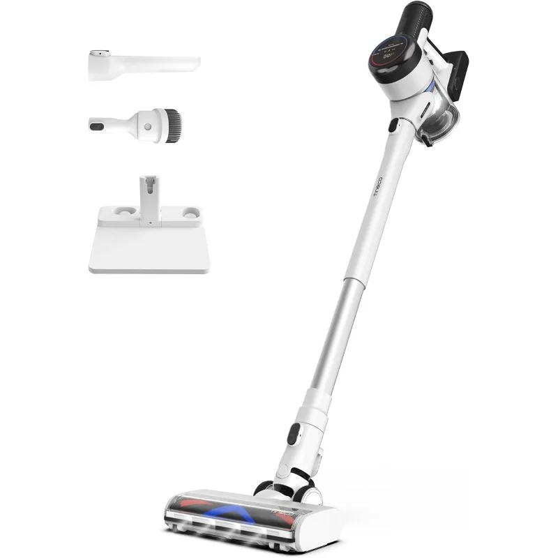 

Tineco Pure ONE S15 Essentials Smart Cordless Vacuum Cleaner, Stick Vacuum with Anti-Tangle Brush & Fade-Free Suction