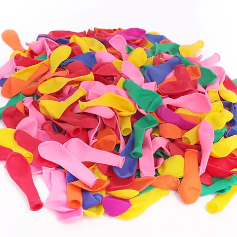 500 개/몫 물 폭탄 풍선 작성 라텍스 풍선 게임 파티 풍선 서커스 Waterballon 어린이를위한 야외 게임 장난감