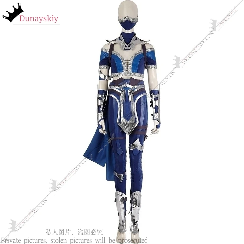 كيتانا تأثيري مورتال زي مثير المرأة المحاصيل الأعلى السراويل مجموعة كاملة المحارب النينجا موحدة دعوى هالوين كرنفال حفلة كومبات 1