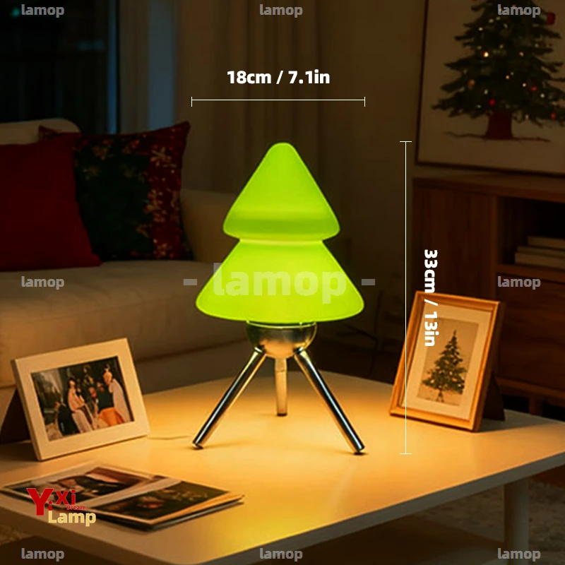 Murano Glass Tiered Cone Shade Table Lamp Adjustable Light Mode Minimalist Lamp For Study Desk Guest Room Layout Decor