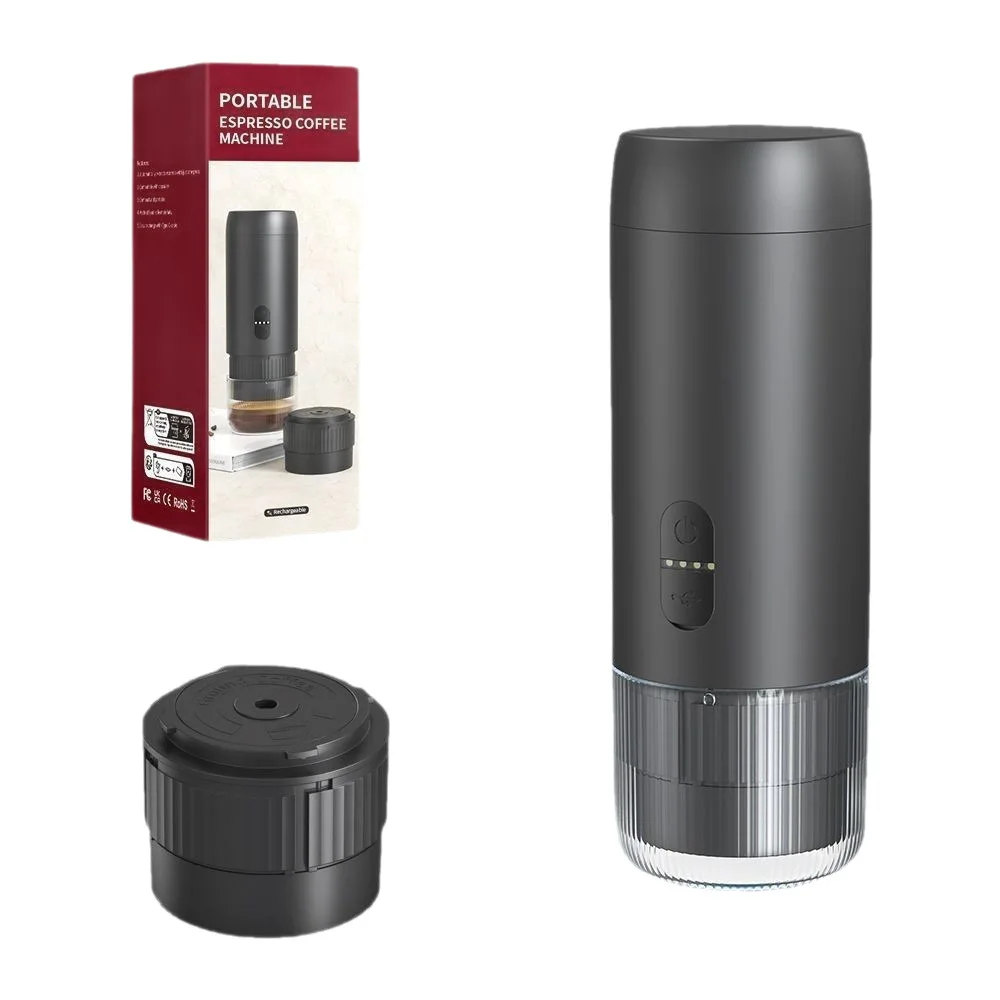 

Portable Espresso Machine, Wireless Heating, Small Home/outdoor Portable Coffee Machine, Rechargeable