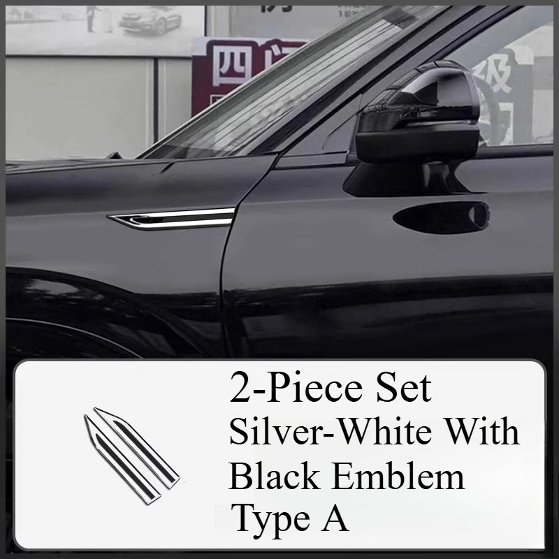 General Motors Supplies Fender Side Label Body Sticker Modified Personalized Three-dimensional Decorative Sticker Fender Metal - view 6