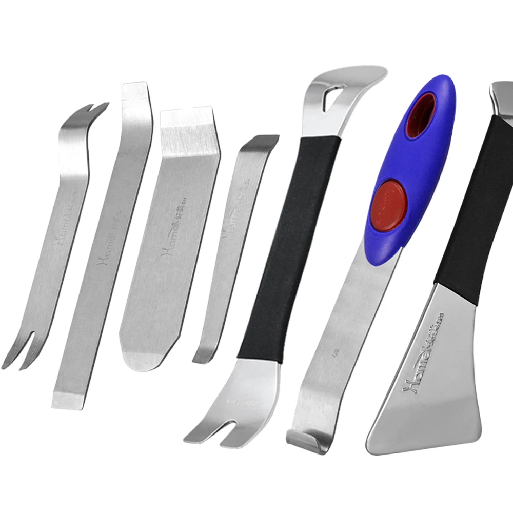 6-7 PCS Premium  Pry Bar Set Anti-Scratch Car Trim Removal Tool Universal for Auto Interior Household Appliance Disassembly kit