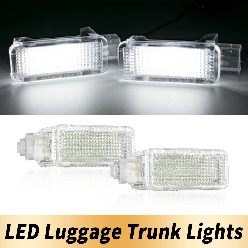 1/2x LED Luggage Compartment Trunk Boot Lamp Canbus For VW Golf MK5 MK6 MK7 B6 B7 B8 CC Scirocco Touran T5 LED Trunk Boot Lights