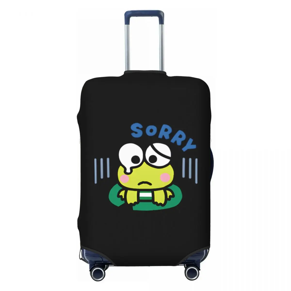 

Пользовательский Sanrio Keroppi мультфильм чехол для багажа модный защитный чехол для чемодана костюм для 18-32 дюймов