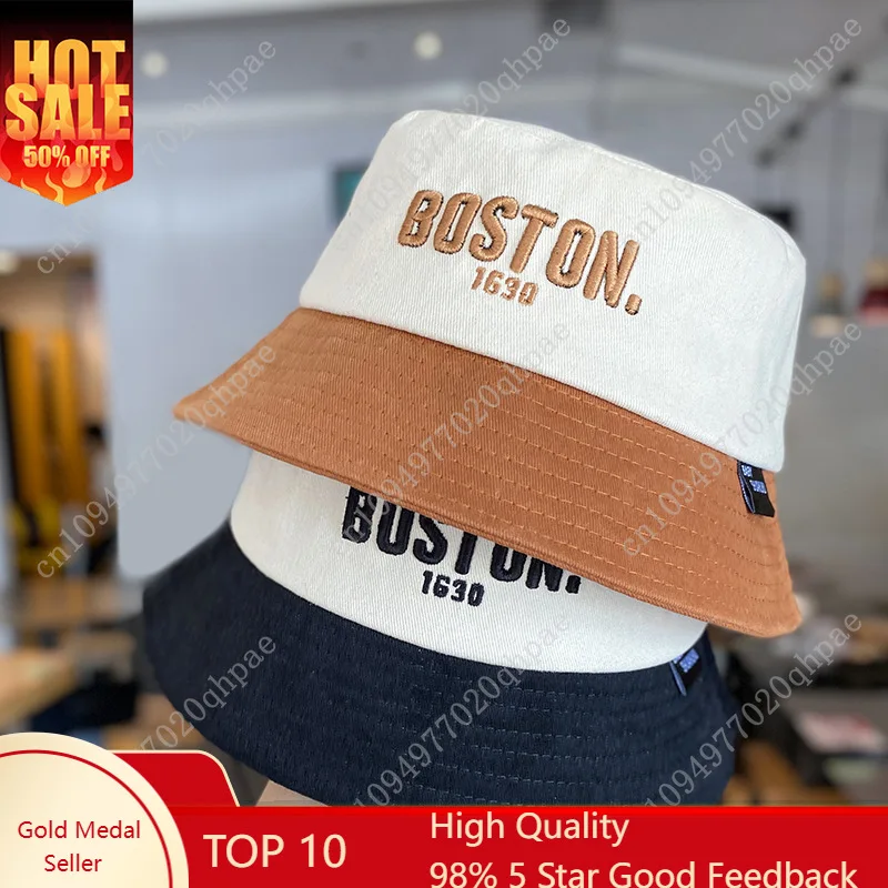 

Letter Embroidered Baby Bucket Hat Summer Wide-brim Panama Sun Hat for Boy Girl Korean Adjustable Drawstring Kids Fisherman Caps