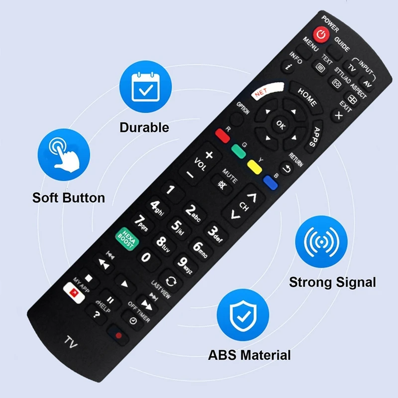 Reemplazo del mando a distancia N2QAYB001134 para Panasonic TV, TH-32ES500H, TH-40ES500H, TH-43ES630H