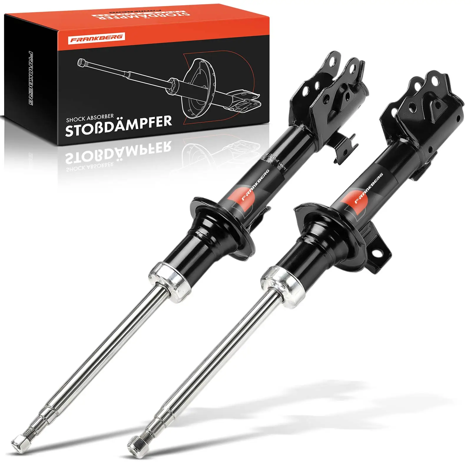Frankberg 2x Stossdämpfer Gasdruck Vorderachse beidseitig für Daihatsu Materia M4 1.3L 1.5L 48520B1020 338015 48520B1010