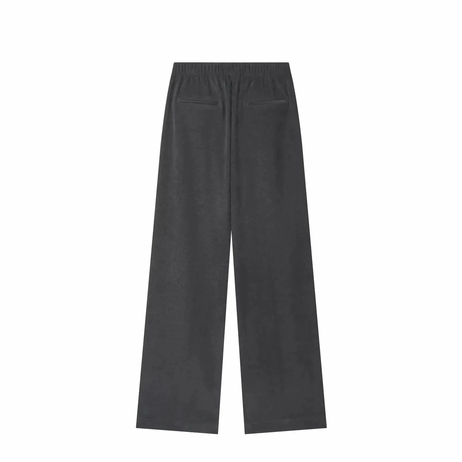 Damen-Hosen-Set 2-teilig, Neu 2026, Kapuzenjacke mit Reißverschluss, Weite Hose mit Kordelzug, Damen-Outfit – Detail 10