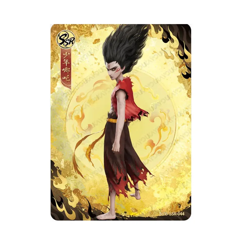 

KAYOU Ne Zha The Demon Childs NaoHai Series 3 Ling Yan Pack SSR(38-055)/QR(32-048) Single Sheet Full Set Genuine Collection Card