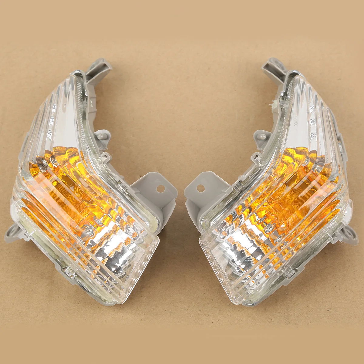 Motorcycle Front Turn Signals Indicator Blinker For Suzuki GSR 600 400 GSR600 GSR400 2006-2012 2011 2010 Clear Lens