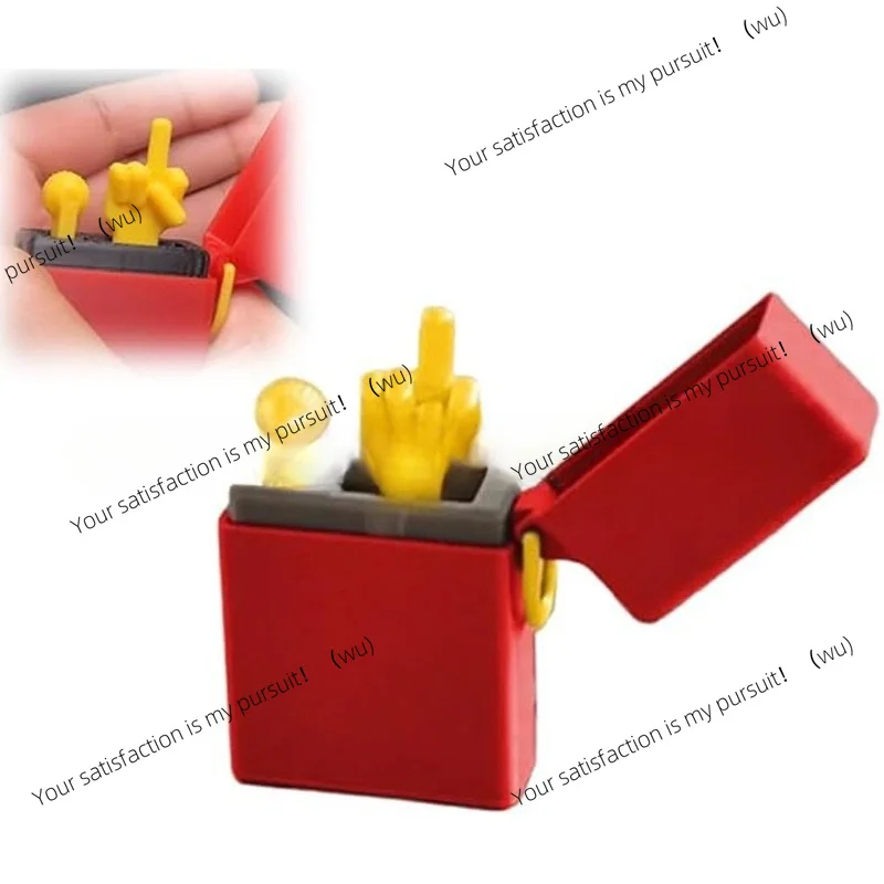 Funny Middle Finger Lighter Spoofing Gift