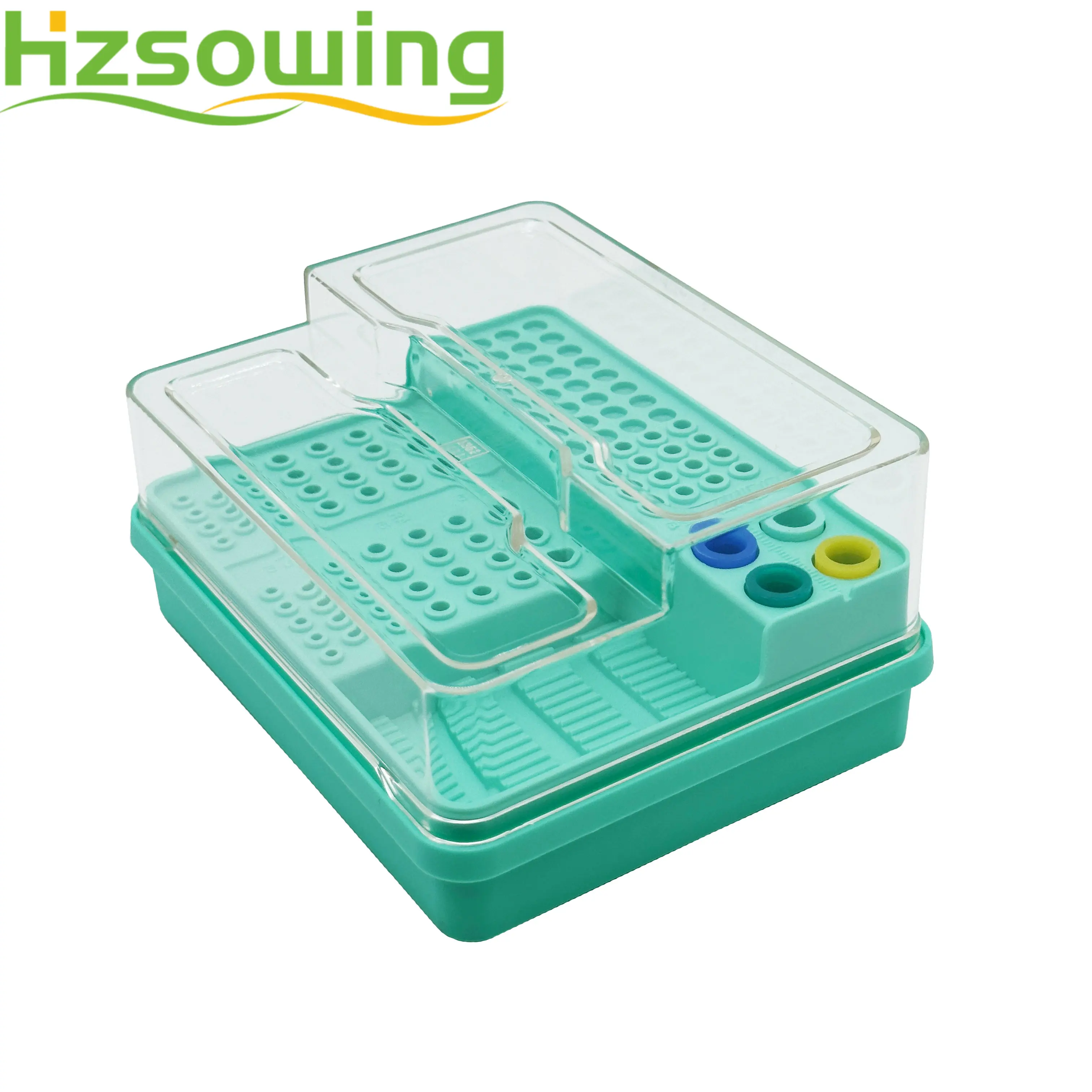 Autoclavable Case Dental Burs & Endo Organizer Gutta Percha Points Box Dental Supply Sterilization Dentist Tools