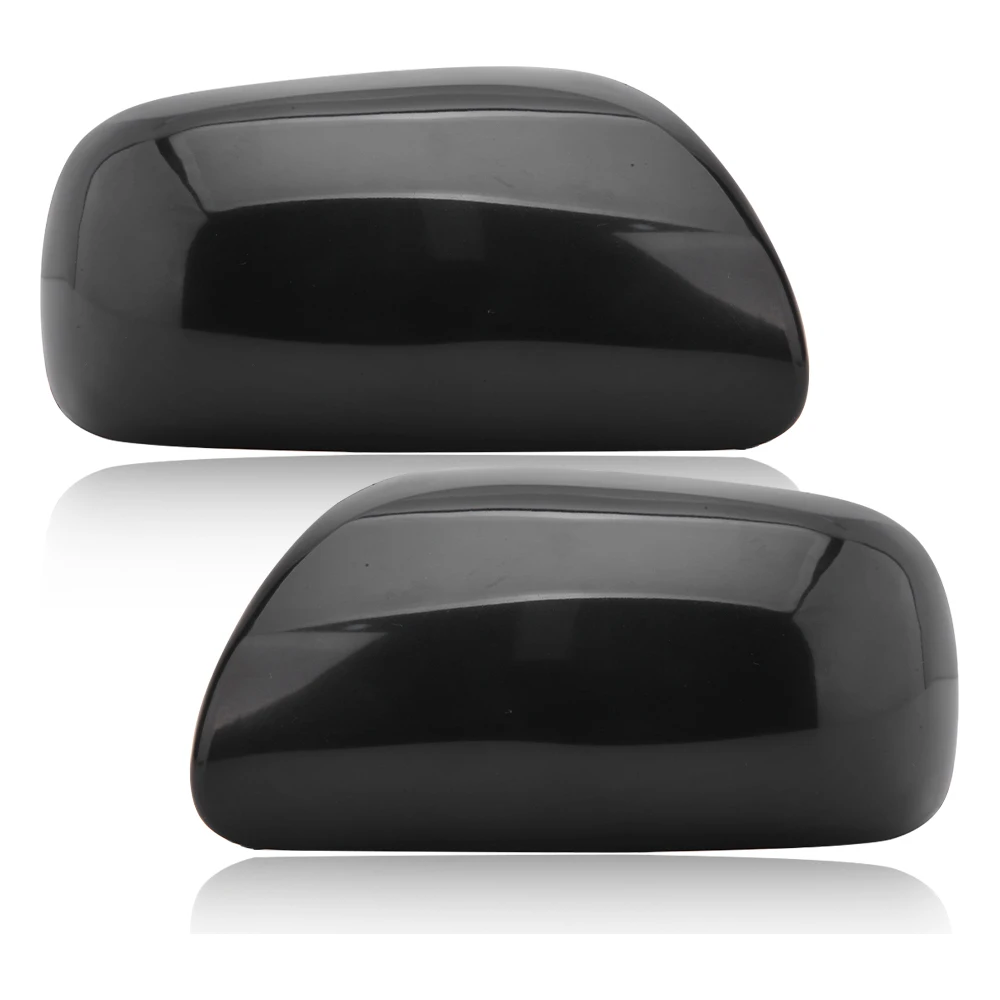 Door Rearview Mirror Cover Cap Housing For Toyota Yaris 2007-2011 Side Wing Mirror Cap With buckle Cars Accessories Left/Right