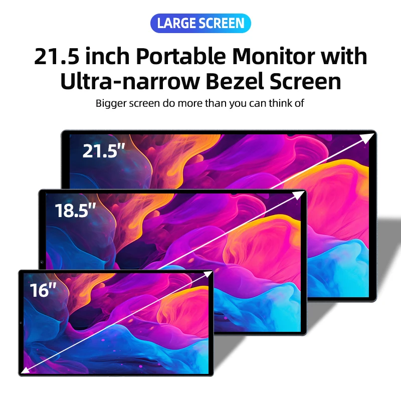 

Factory Wholesale OFD Smart Monitor 21.5 Inch 1920X1080 100% Srgb All in One Pc Fhd Usb-C Portable Monitor for Laptop