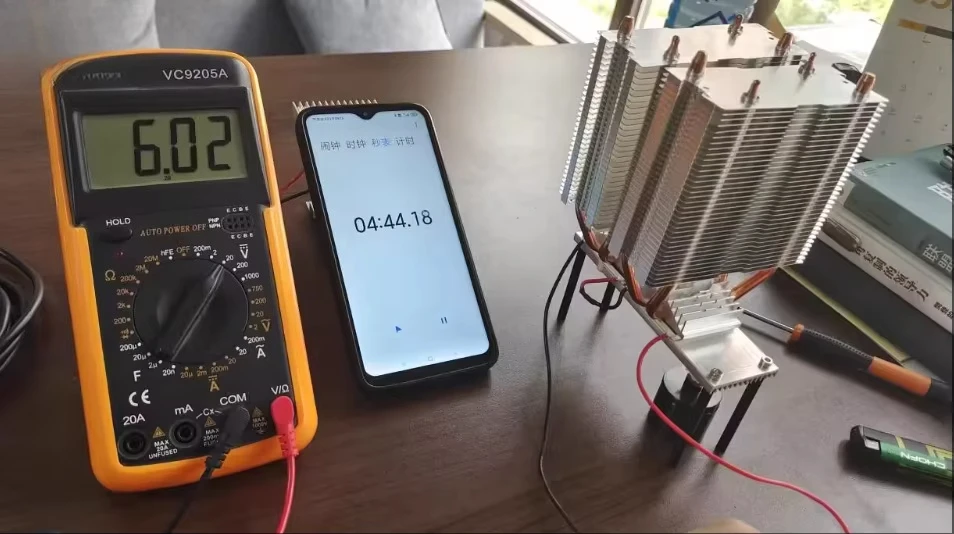 Thermoelectric Generator/thermoelectric Power Generation/6V Voltage High Power Biomass Energy Industry Innovation Competition