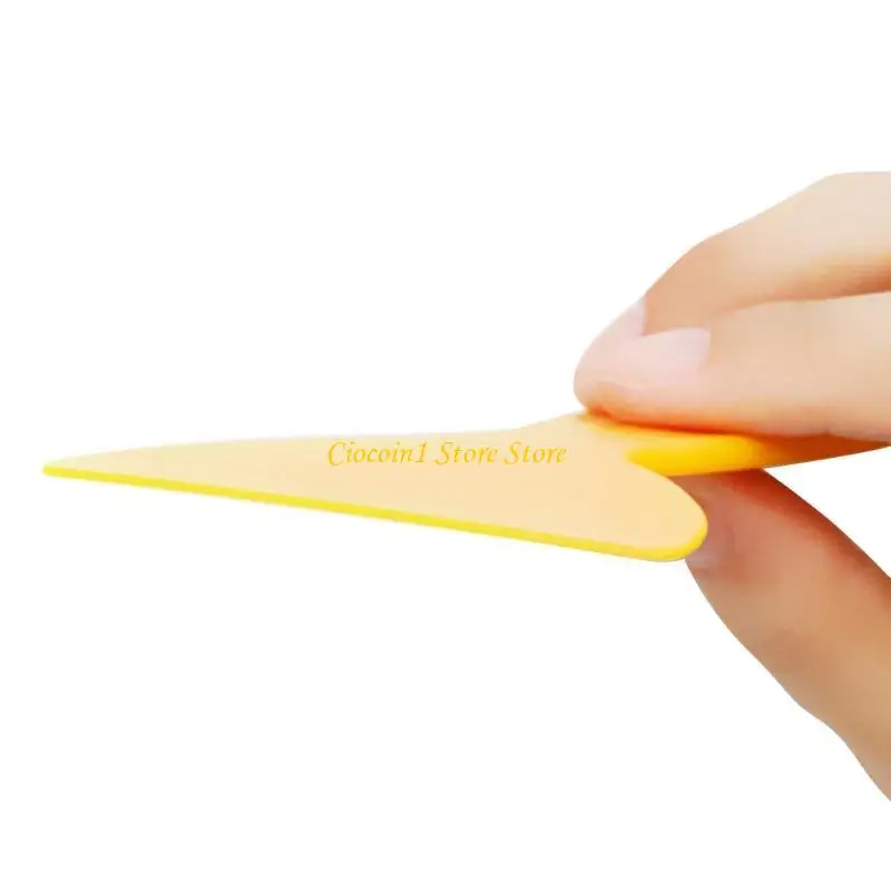 A3PC Trimming Rubber Scraper Filming Tool Plastic Shovel Removal Tool Scraper