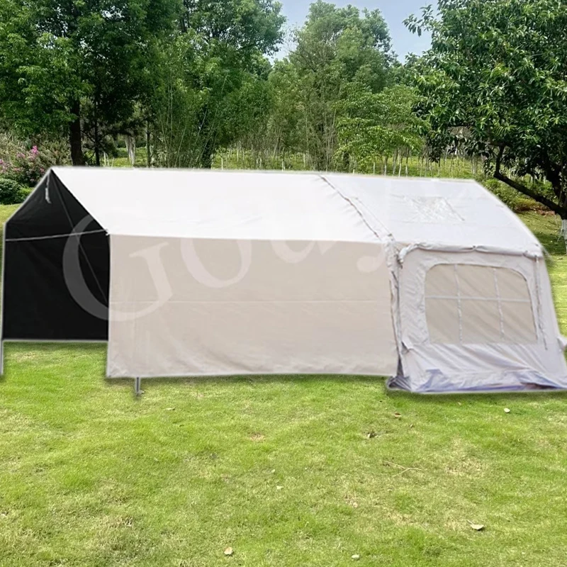 Inflatable Tent Outdoor Camping Oxford Cloth Rainproof Quick Opening Portable Automatic Construction Picnic to Expand