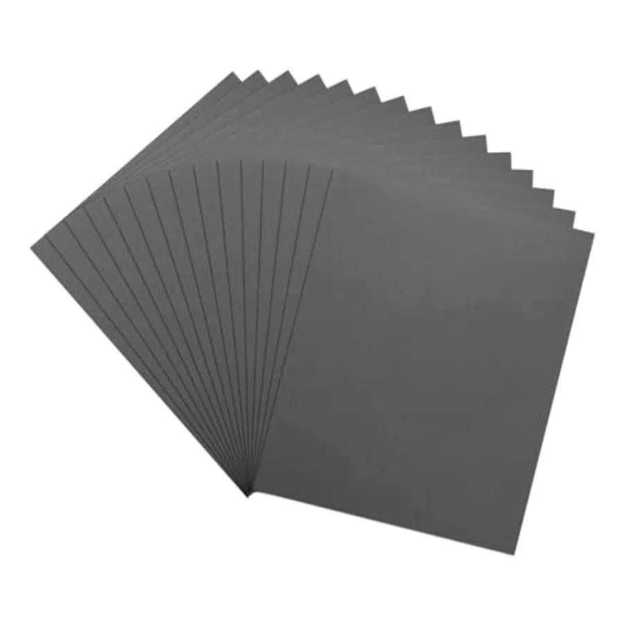 Pcs Sandpaper, 9 x 11 Inch Sand Paper Silicon Carbide Abrasive Sanding Paper [ for Wood Craft and Furniture Repair and DIY Proj