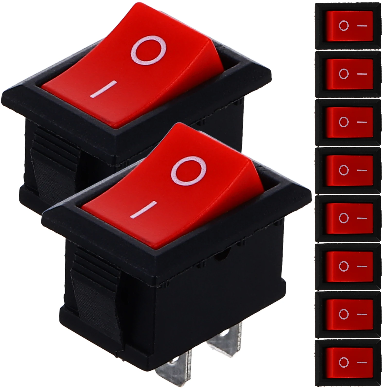 

10pcs Boat Rocker On Off On-Off Marine Yacht Accessory Switch Emergency Stop Button On Off Switch