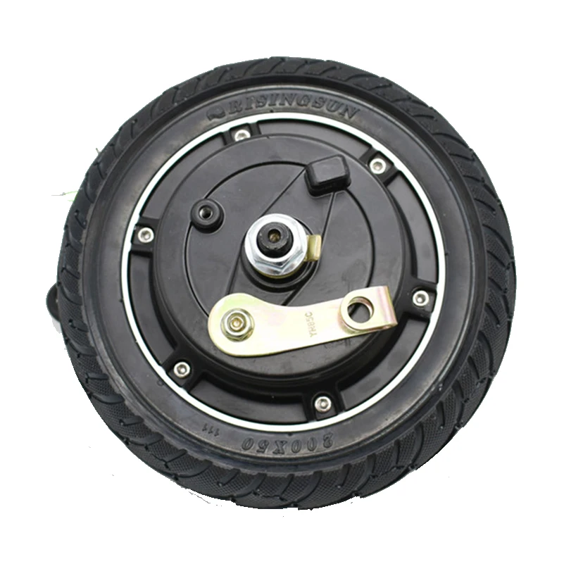 8 Inch Wheel With Drum Brake 8