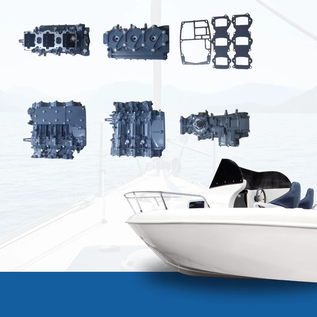 

Качественные горячие продажи подвесного мотора, головка картера в сборе для Yamaha Hidea Parsun, 2-тактные 60-конные лодочные двигатели