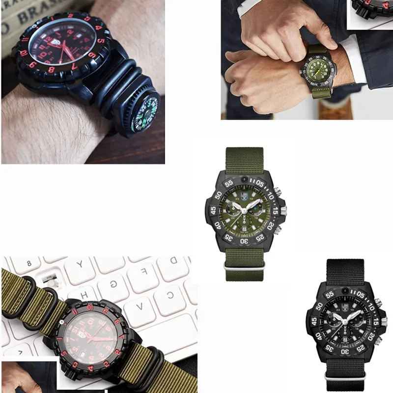 Single-layer nylon strap 20.22MM Universal Watch accessories Waterproof and sweatproof strap 20.22MM