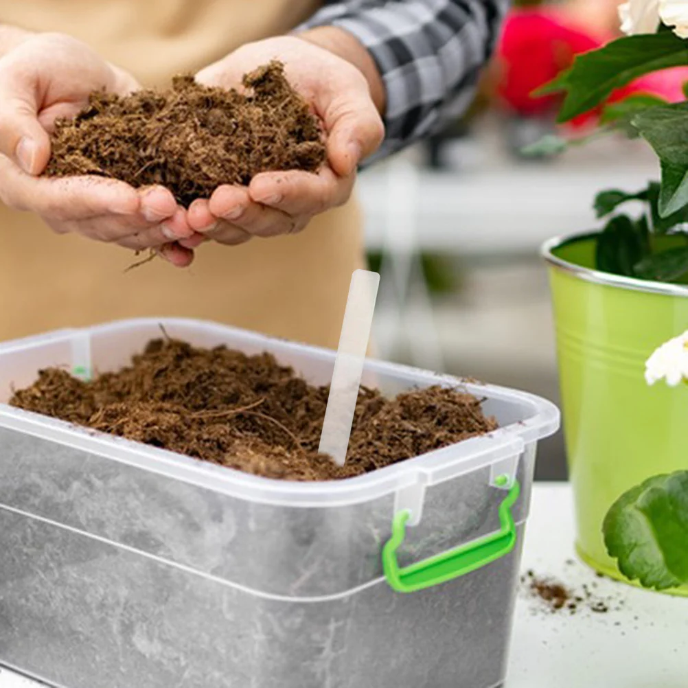 

24Pcs Acrylic Plant Tags Durable Wear-Resistant Garden Markers Easy to Write Insert for Flower Beds Pots Courtyards