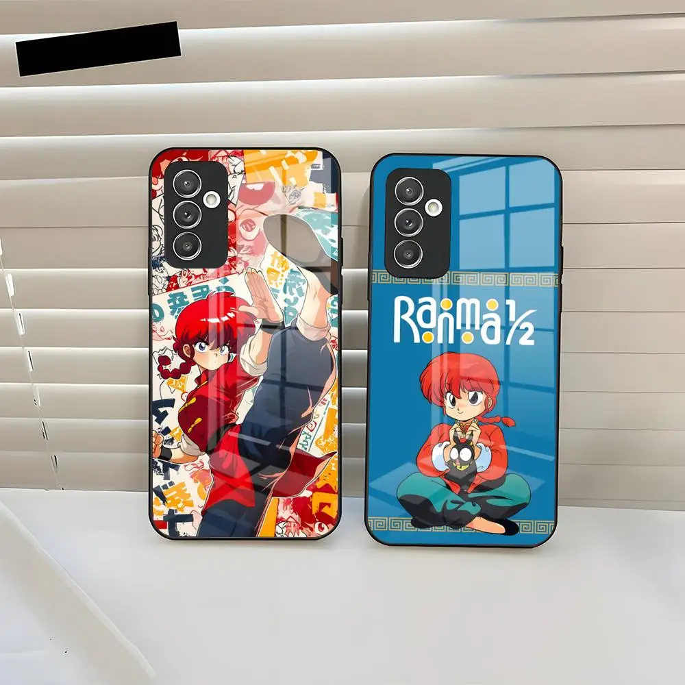 Ranma Saotome Phone Case For Samsung A57 A37 A17 A56 A36 A26 A16 A25 A35 A55 A34 A24 A54 Glass Case