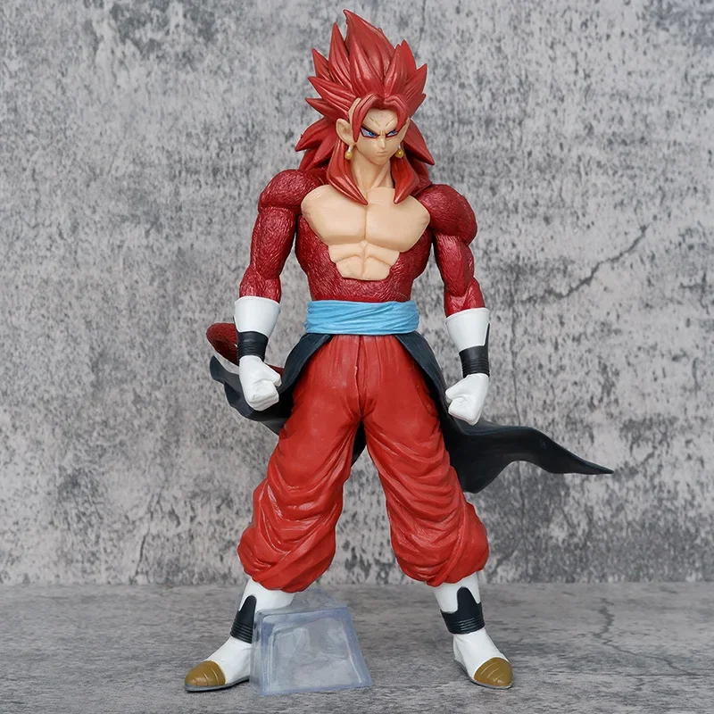 26.5cm Dragon Ball Z Vegeto SSJ4 Anime Toys Figure Super Saiyan 4 Vegetto Action Figurine Statue Collection Model Doll Dids Gift