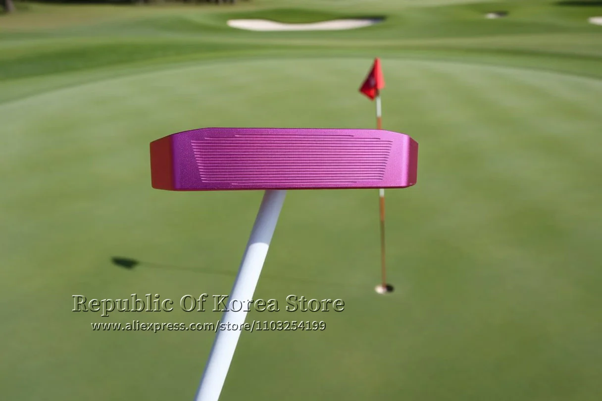 Golf Club pink lab df3 Zero-torque strike surface automatic square balance golf putter with Head Cover