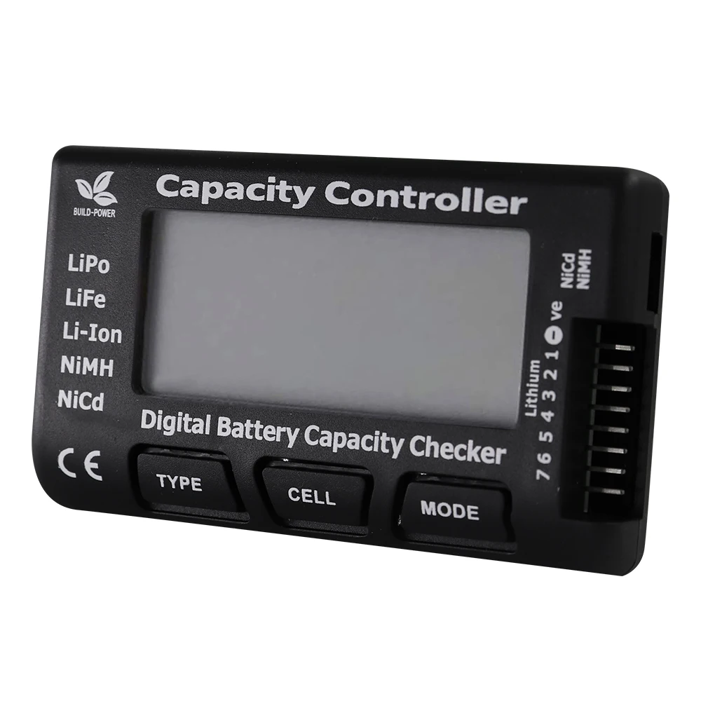 RC CellMeter-7 Digital Battery Capacity Checker LiPo LiFe Li-ion Nicd NiMH Battery Voltage Tester Checking CellMeter7 Cellmeter8