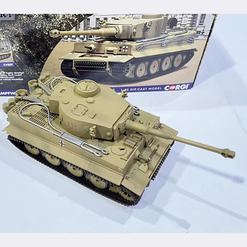 Diecast 1:50 Scale CC60516 Tiger VI Tank Alloy Finished Tank Simulation Model Static Decoration Souvenir Gifts For Adult Boy