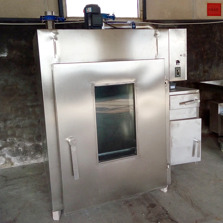 Stainless steel smoker chicken equipment meat fish smoking and drying machine food smoked sausage smoking oven