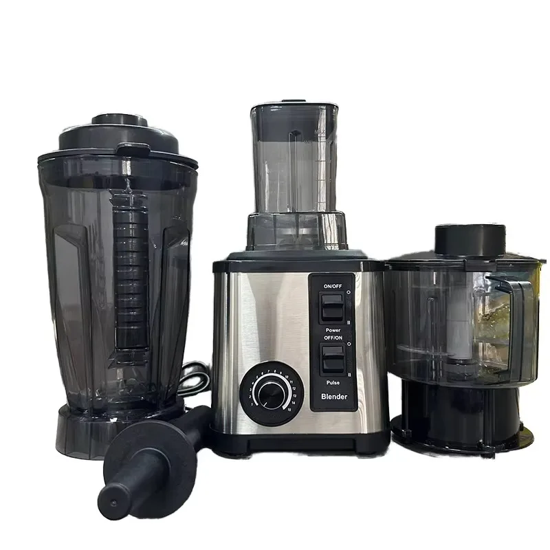 

6-in-1 Stainless Steel Electric Fruit Smoothie Food Juicer Multifunctional Home Kitchen Appliance Plastic Blender Mixer Blenders