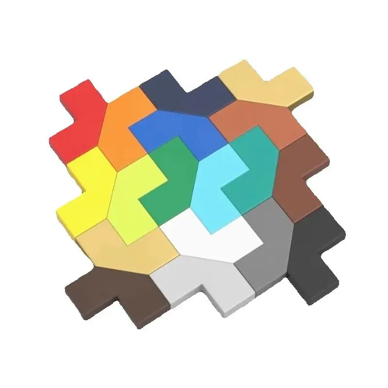 Bloc d'angle 27263 2x2, 10 pièces, accessoires de couleur Moc compatibles avec brique, bricolage, pièces d'assemblage de jouets pour enfants