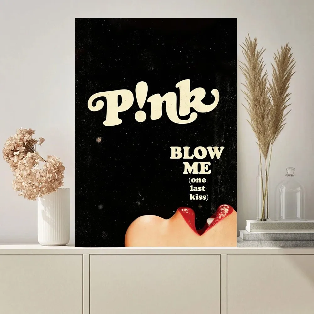 Singer P!Nk Poster dipinti sull\'immagine della parete per la decorazione della stanza della pittura d\'interni del soggiorno